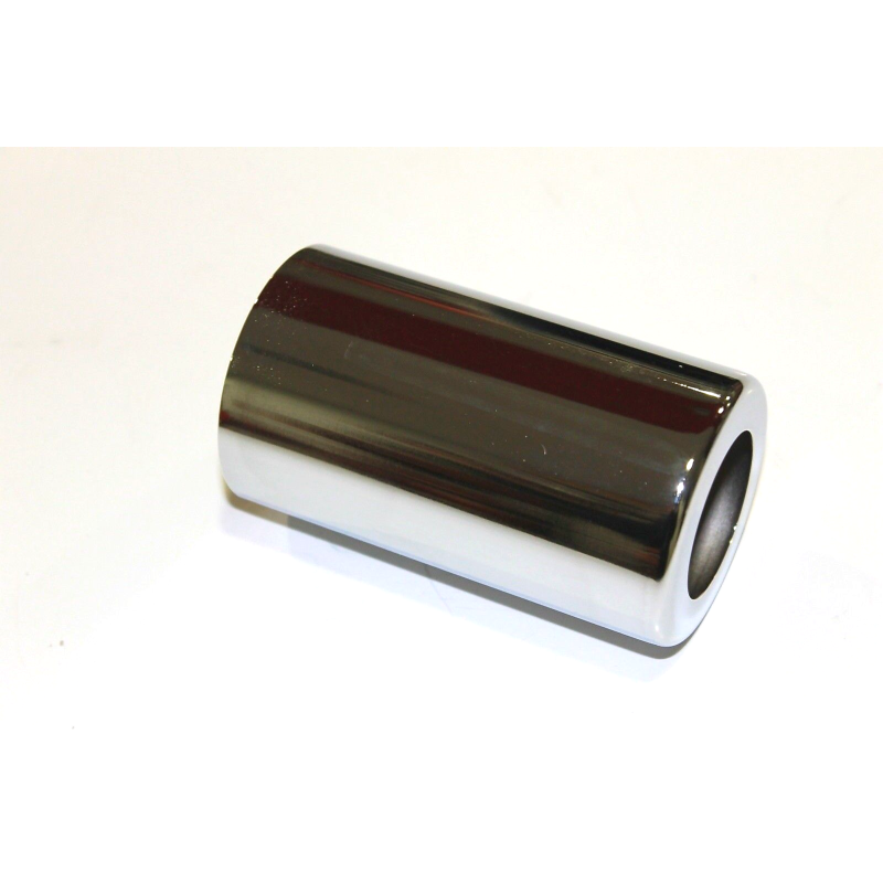 Fanale Posteriore Moto Tombstone In Metallo Cromato Con Supporto Targa – AM.2971, Omologato
