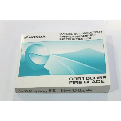 HONDA LIBRETTO USO E MANUTENZIONE PER CBR1000RR 2004 | RICAMBI HONDA CBR1000RR | Mamoto Ecommerce |  